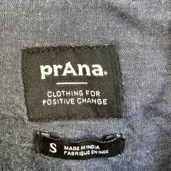 Prana golden canyon plaid flannel shirt / shacket size small new with tags - Picture 8 of 8